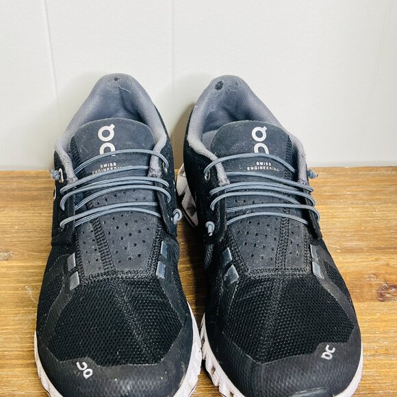 On Clouds 2.0 Black & White Running Training Shoes Women's 8.5 ON Cloud - Picture 2 of 7